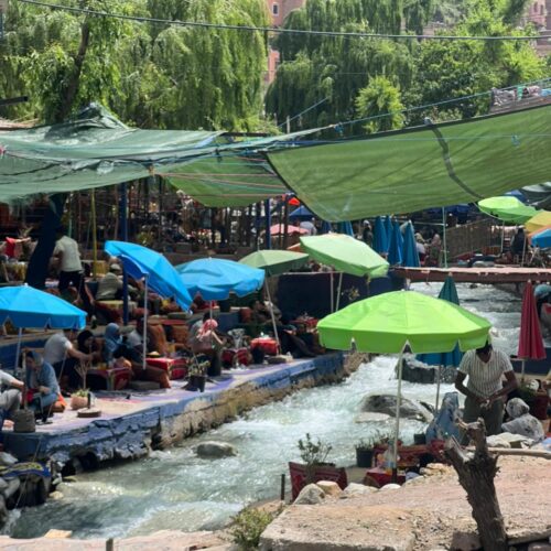 Day hike in the Atlas Mountains Morocco
