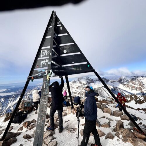 High Atlas ice climbing trip,