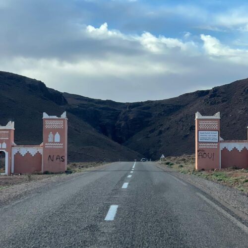 Day hike in the Atlas Mountains Morocco