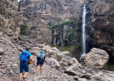Ourika Valley waterfalls near Marrakech Morocco