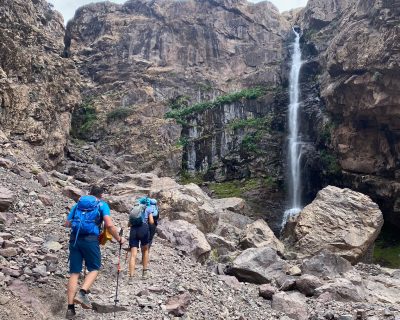 Ourika Valley waterfalls near Marrakech Morocco