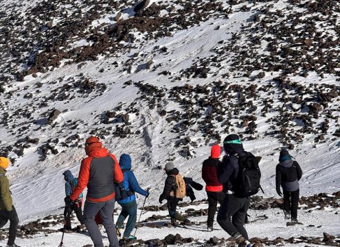 High Atlas ice climbing trip,