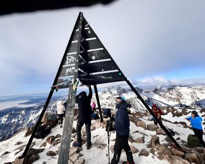 High Atlas ice climbing trip,