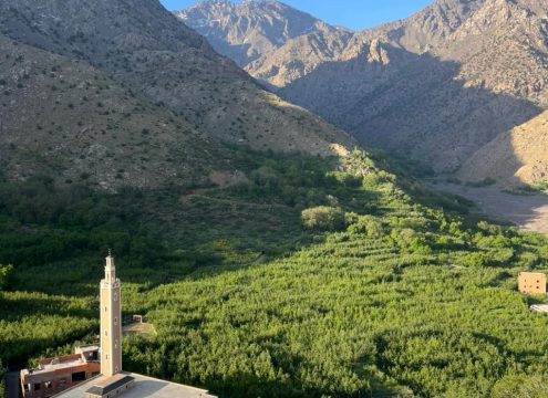 Day hike in the Atlas Mountains Morocco