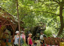 Ourika Valley waterfalls near Marrakech Morocco