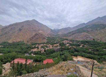 Day hike in the Atlas Mountains Morocco